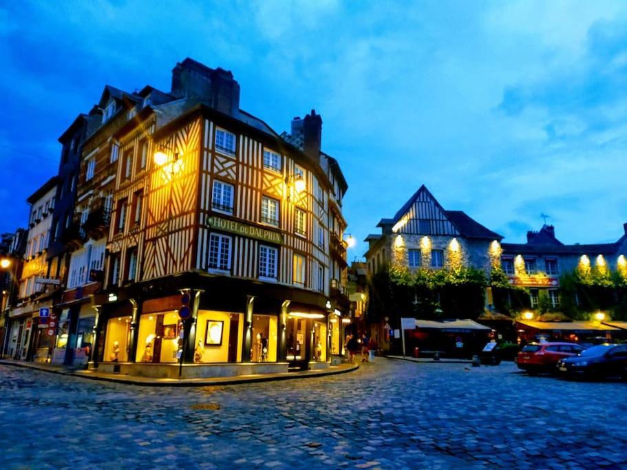 Bienvenue Chez Vous Apartment Honfleur Exterior foto